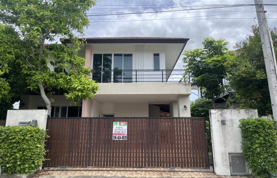 For SaleHouseRayong : Urgent sale, 2-story detached house, complete with furniture and electrical appliances. Ready to move in In the Thara Project, Sukhumvit 62-Khlong Nam Hu, Rayong