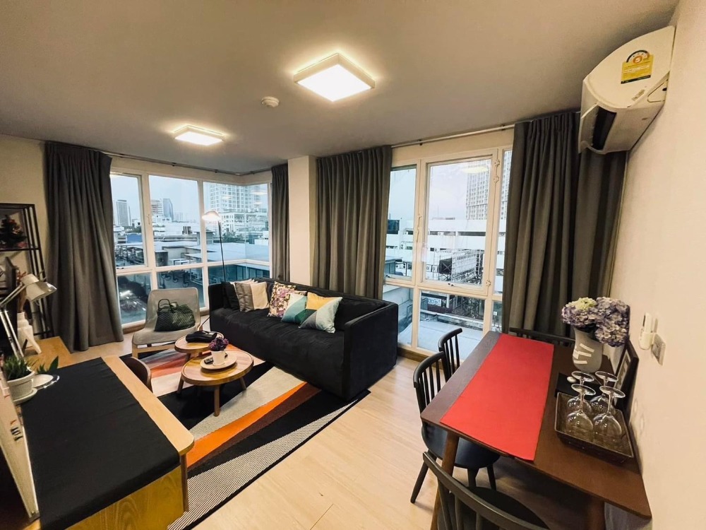 For SaleCondoRama9, Petchburi, RCA : S-GDA105 Condo for sale, Garden Asoke-Rama 9, 6th floor, city view, 45 sq m., 1 bedroom, 1 bathroom, 2.99 million 064-959-8900