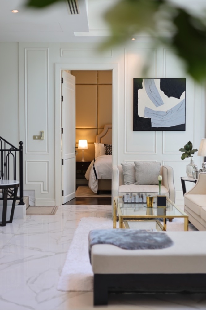 For SaleHouseSukhumvit, Asoke, Thonglor : S-HKMI101 for sale, detached house, Soi Ekkamai 22, 3 floors, size 49.9 sq m, usable area 500 sq m, 4 bedrooms, 5 bathrooms, 70 million 064-959-8900