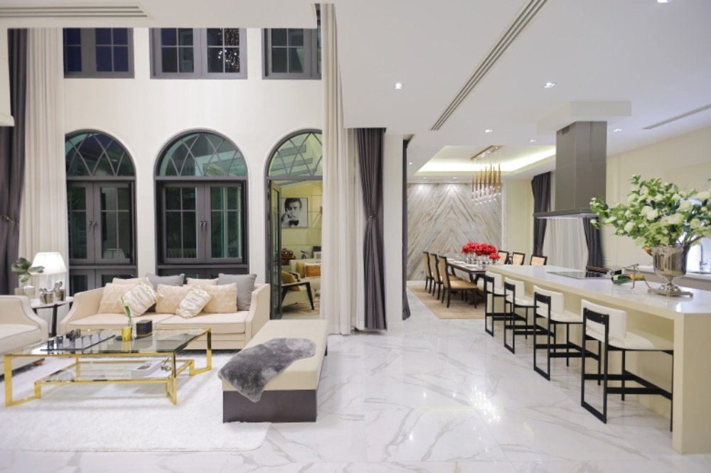 For SaleHouseSukhumvit, Asoke, Thonglor : S-HKMI101 for sale, detached house, Soi Ekkamai 22, 3 floors, size 49.9 sq m, usable area 500 sq m, 4 bedrooms, 5 bathrooms, 70 million 064-959-8900