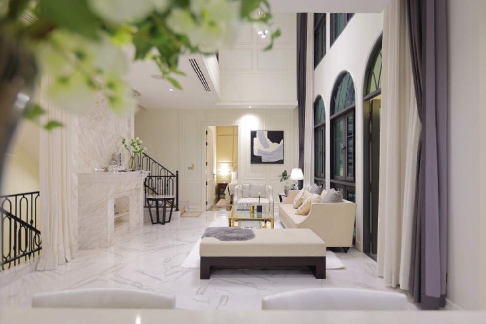 For SaleHouseSukhumvit, Asoke, Thonglor : S-HKMI101 for sale, detached house, Soi Ekkamai 22, 3 floors, size 49.9 sq m, usable area 500 sq m, 4 bedrooms, 5 bathrooms, 70 million 064-959-8900