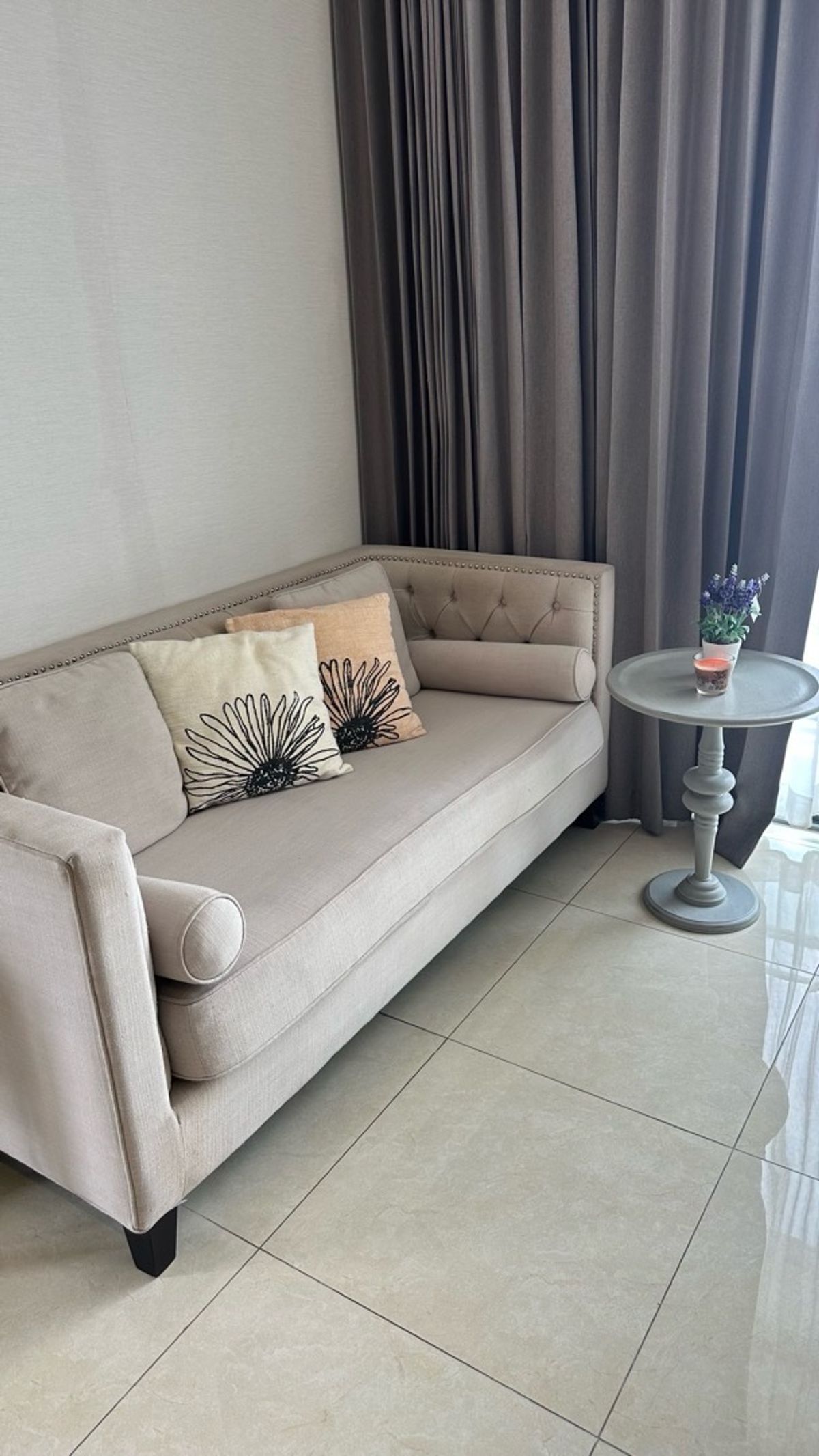 For RentCondoOnnut, Udomsuk : Condo for rent, Sukhumvit 50 Mayfair Place, 2 bedrooms, 1 bathroom, 45 sq m. Rental price 23,000 baht/month, BTS On Nut.