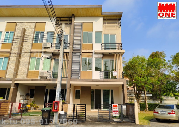 For SaleTownhomeMin Buri, Romklao : 3 -story townhome for sale, Gusto Townhome Grand Ramkhamhaeng