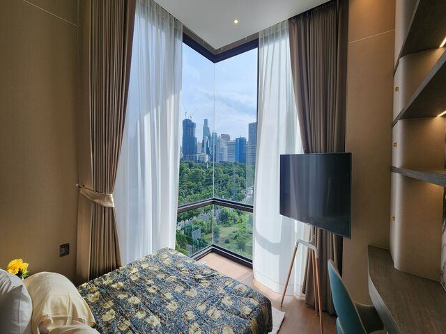 For RentCondoWitthayu, Chidlom, Langsuan, Ploenchit : Condo Muniq Langsuan for Rent, near Lumpini Park and BTS Phloen Chit