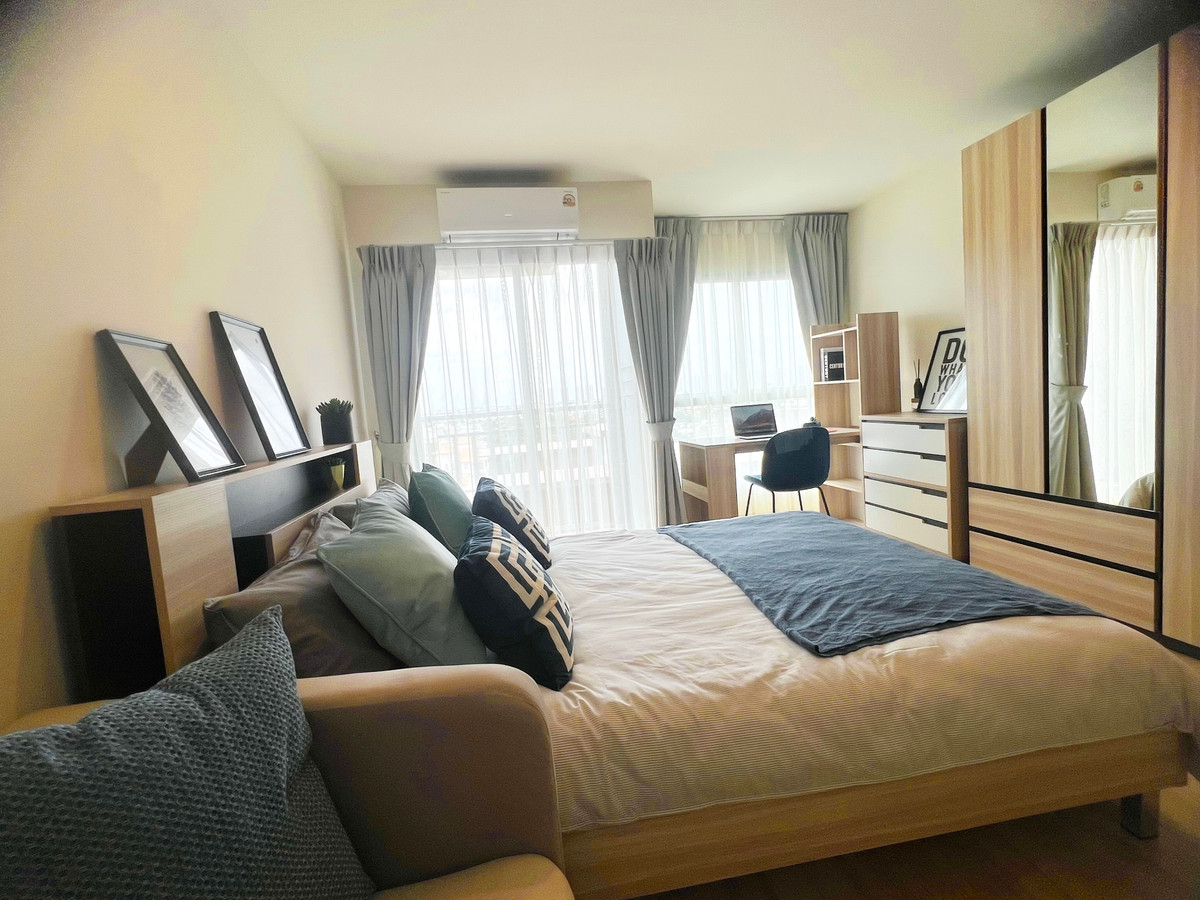 For SaleCondoChaengwatana, Muangthong : Condo for sale, Lumpini Ville Chaengwattana - Pak Kret Station, near Central Chaengwattana, 1 bedroom, size 26 sq m., special price, fully furnished. Room ready to move in, convenient travel, Chaengwattana, Muang Thong, Ngamwongwan,