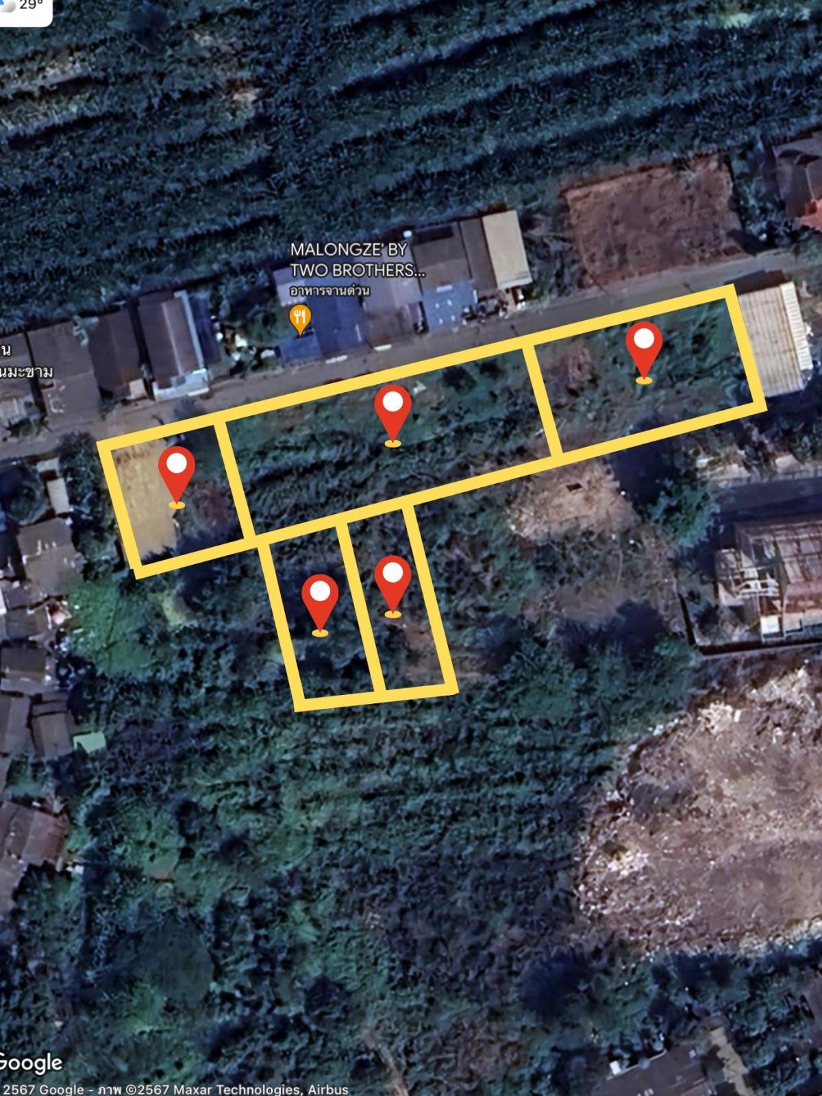 For SaleLandBang kae, Phetkasem : Land for sale, orange layout, Nong Khaem District, Phasi Charoen, cheap price, 5 plots, total 799 sq m.