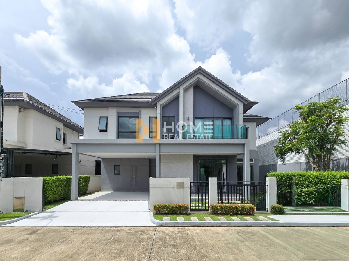ขายบ้านพระราม 5 ราชพฤกษ์ บางกรวย : บ้านเดี่ยวพระราม5 ทำเลดี ในราคา 11.9m เท่านั้น!!! 🔥 บางกอก บูเลอวาร์ด พระราม 5 / 4 ห้องนอน (ขาย), Bangkok Boulevard Rama 5 / 4 Bedrooms (SALE) Q091