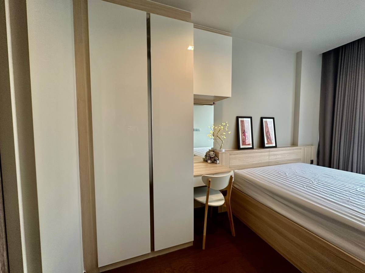 ให้เช่าคอนโดสุขุมวิท อโศก ทองหล่อ : High Floor // Ideo Q Sukhumvit 36 1bed 30 Sqm Fullyfurnish 25,000-