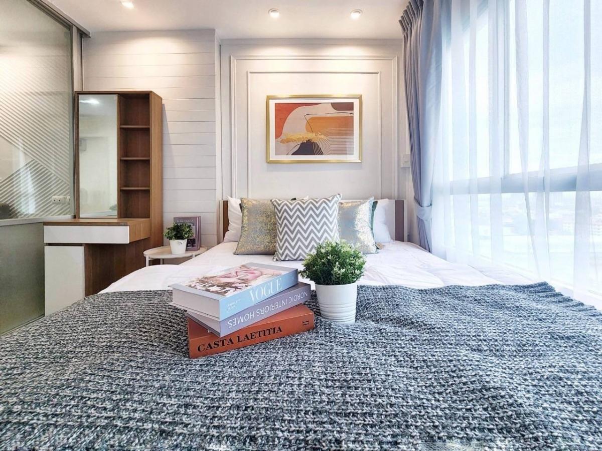 For SaleCondoBangna, Bearing, Lasalle : 🤵💞👰Get married, get married, get married 🎁No need to wait for anyone to ask 🎉We will decorate it for you. Ready-to-move-in condo ⟨⟨🏡Lumpini Mega City Bangna⟩⟩ Fully furnished, transfer and move in immediately. The project is located on Bangna-Trad Road, n