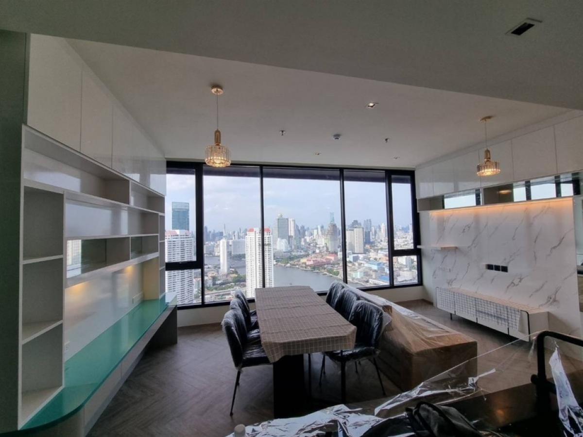 ให้เช่าคอนโดวงเวียนใหญ่ เจริญนคร : 🔥For Rent 📍Chapter Charoennakhon–Riverside
