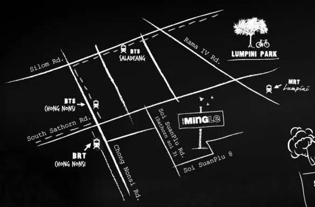 ให้เช่าคอนโดสาทร นราธิวาส : 15th floor Studio room for rent @ The seed mingle Sathorn 3