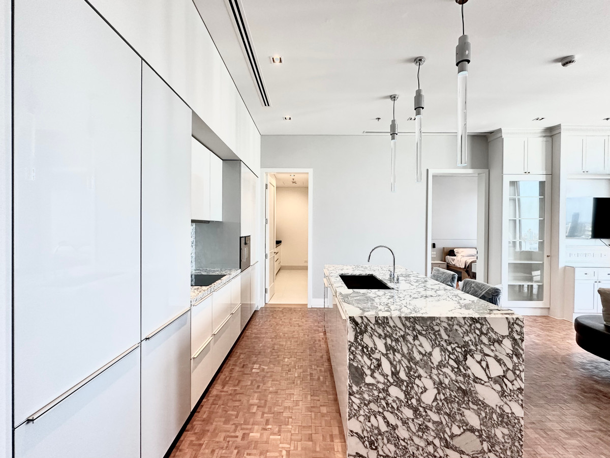 ให้เช่าคอนโดสาทร นราธิวาส : For RENT เช่า | The Ritz-Carlton Residences Mahanakorn - 2BR (135sqm) 160,000 THB