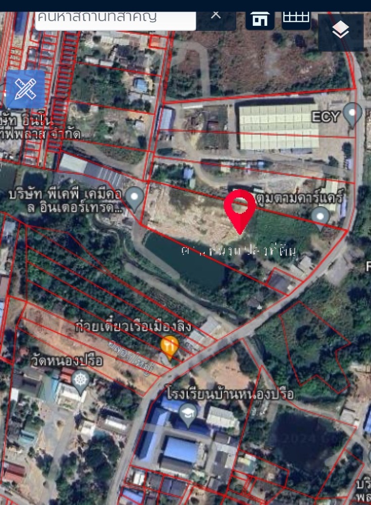 ขายที่ดินศรีราชา แหลมฉบัง บ้านบึง : ที่ดินศักยภาพสูง ใกล้ท่าเรือแหลมฉบัง ✨ ที่ดิน นิคมปิ่นทอง / 10 ไร่ (ขาย), Land Pinthong Industrial Estate / 3.95 Acre (FOR SALE) NEWC048