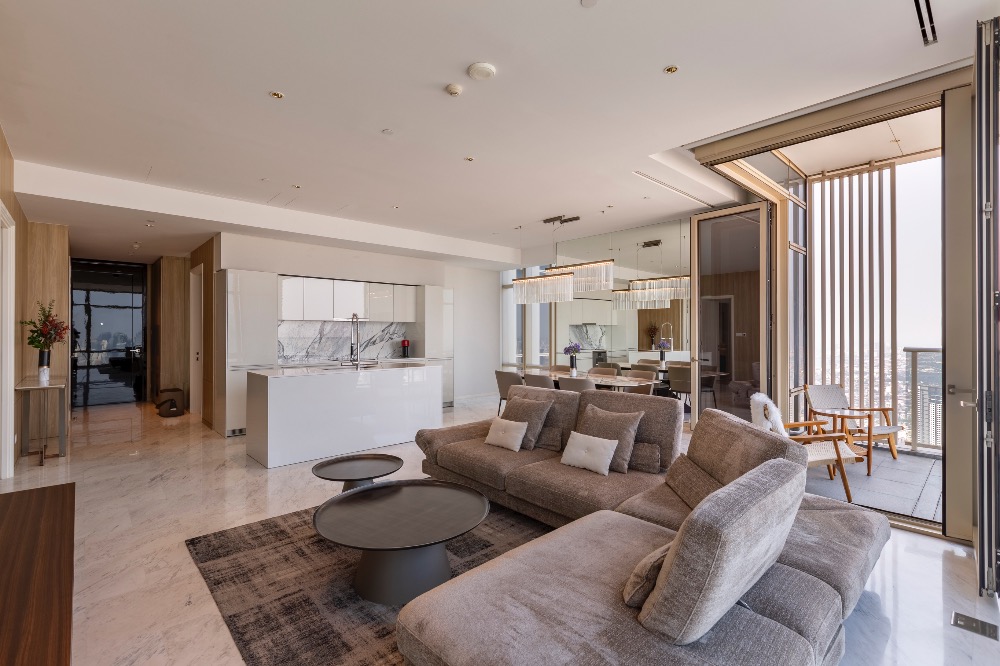 ให้เช่าคอนโดสาทร นราธิวาส : 🔑 พร้อมรับกุญแจ – เข้าอยู่ได้เลยวันนี้! 2 ห้องนอน ที่ Four Seasons Private Residences | ชั้น 57 | 133.08 ตร.ม. | 270,000 บาท/เดือน