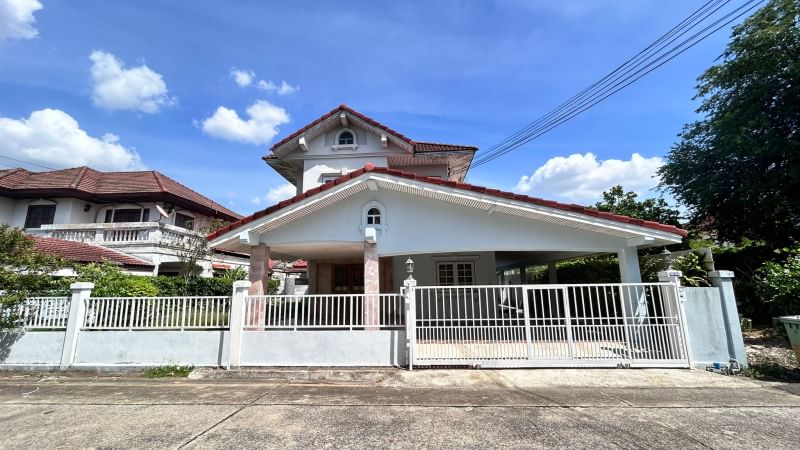 ให้เช่าบ้านนวมินทร์ รามอินทรา : ให้เช่าบ้านเดี่ยว 2 ชั้น ขนาด 75 ตร.ว. 4 ห้องนอน ห้องแม่บ้าน ห้องซักรีีด ห้องเก็บของขนาดใหญ๋