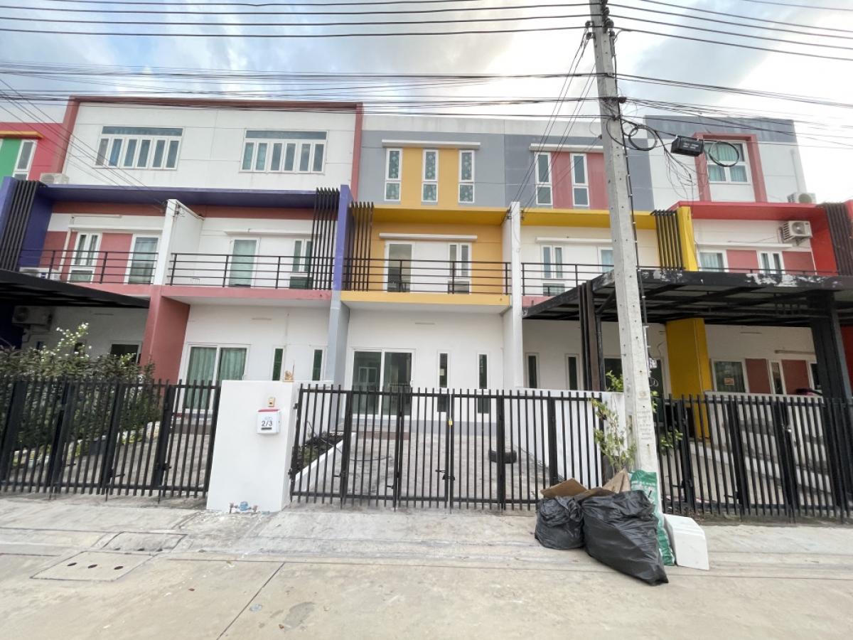 For SaleTownhomeNonthaburi, Bang Yai, Bangbuathong : ‼️Selling a 3-storey townhouse, Happiness (Khlong Bang Phai BTS Station)