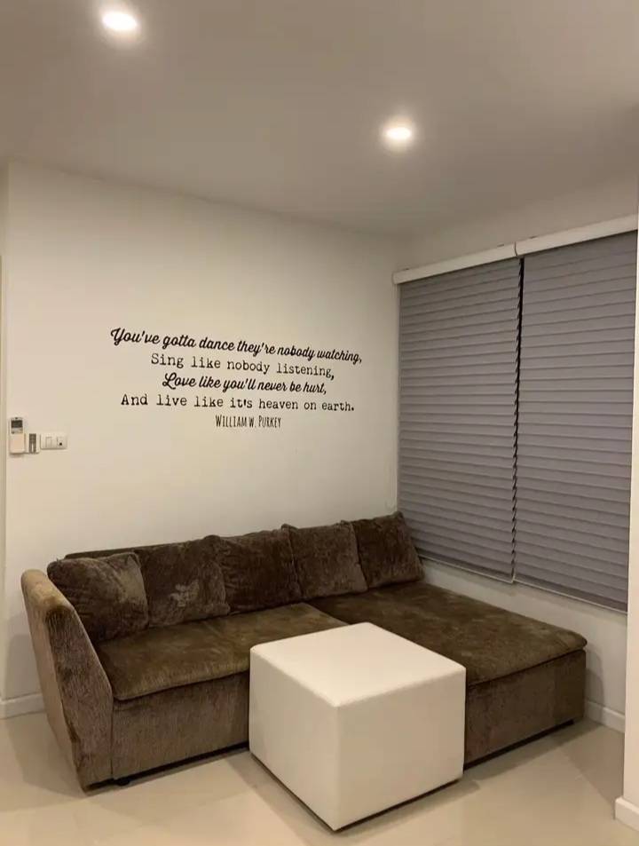 ขายคอนโดวงเวียนใหญ่ เจริญนคร : S-DBRP104  ขายคอนโด ดีบุรา พรานนก, 2ห้องนอน 60 ตรม. ชั้น 8 ตึกเอ 5.89 ล้าน 064-959-8900