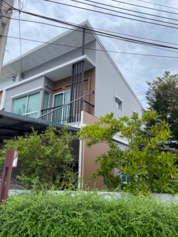 For SaleTownhomePattanakan, Srinakarin : 2-story townhouse for sale, Willette Light Pattanakarn 38, corner unit, fully furnished, ready to move in (N.1026)