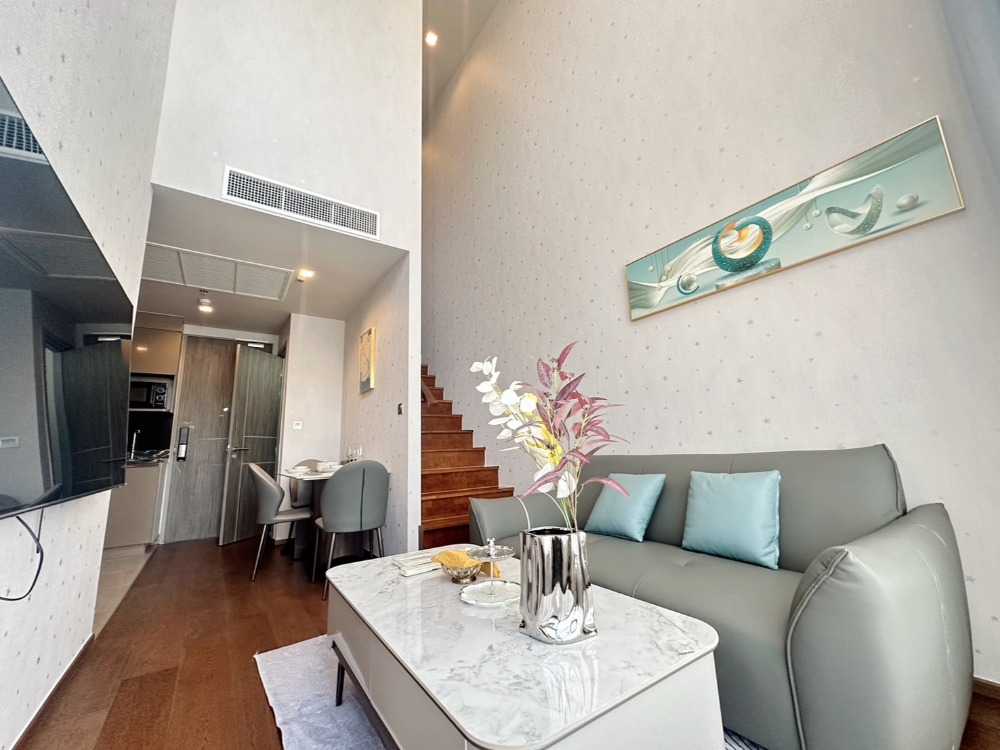 For RentCondoAri,Anusaowaree : For rent, new room, condo, Loft style, IDEO Q VICTORY 50,000, complete electrical appliances, location 0 meters from BTS.
