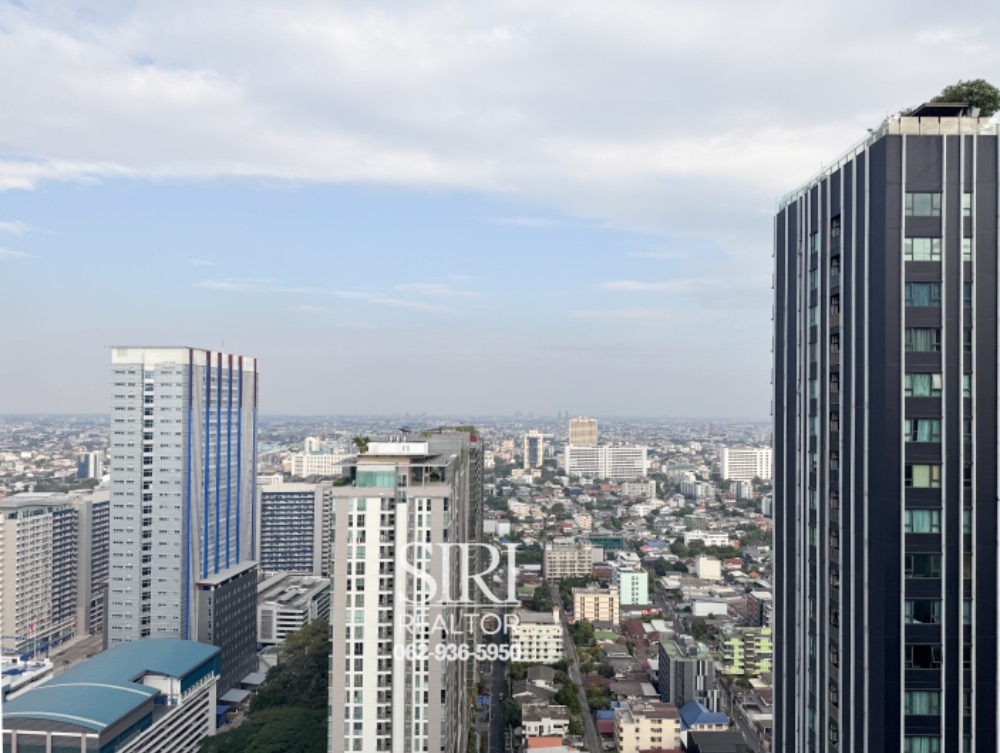 For SaleCondoLadprao, Central Ladprao : Life Ladprao, Building A, 40th floor, East side, Sale with tenant, Beautiful decoration