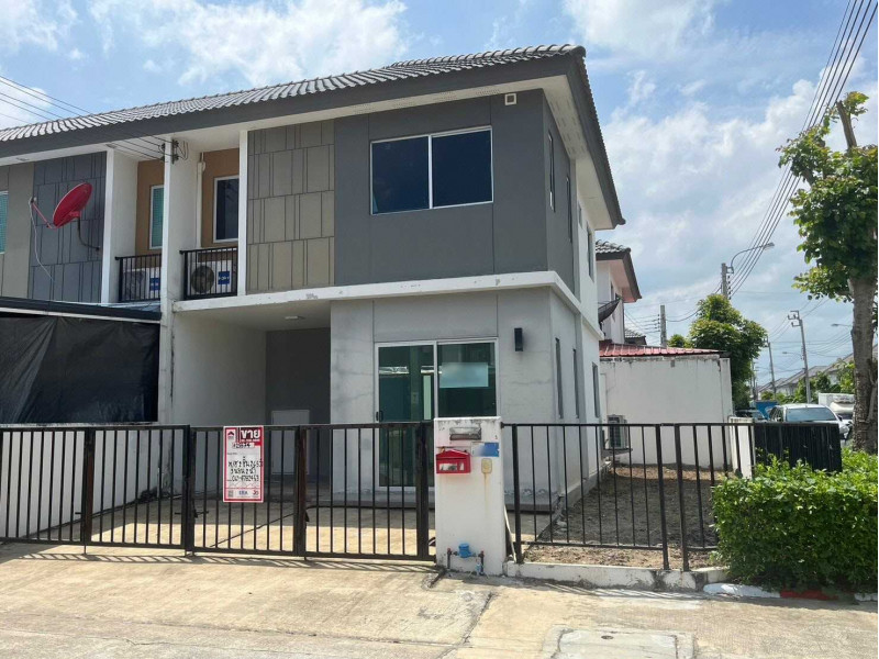 ขายทาวน์โฮมมีนบุรี-ร่มเกล้า : ขายทาวน์เฮาส์ หมู่บ้านพฤกษา เลียบวารี-มีนบุรี ถ.เลียบวารี