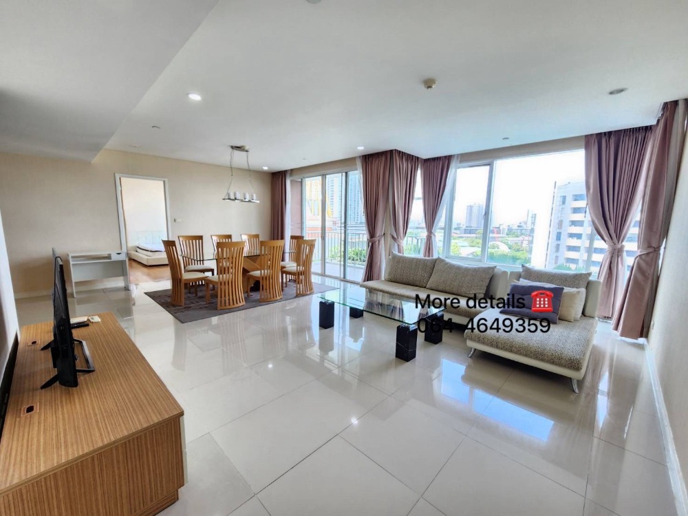 ให้เช่าคอนโดสุขุมวิท อโศก ทองหล่อ : Pet Friendly (3 Bed 155 Sqm) RENT 80,000 THB  Negotiable @BTS Thonglor