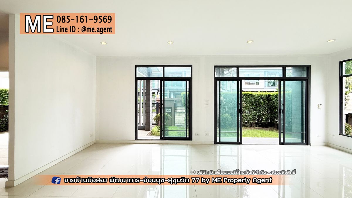 ขายบ้านพัฒนาการ ศรีนครินทร์ : 𝐍𝐄𝐖! 𝐅𝐨𝐫 𝐒𝐚𝐥𝐞 Single House THE PALM Patthanakarn 38, new project, peaceful, prime location, On Nut - Sukhumvit, call 085-161-9569 (BI11-83)