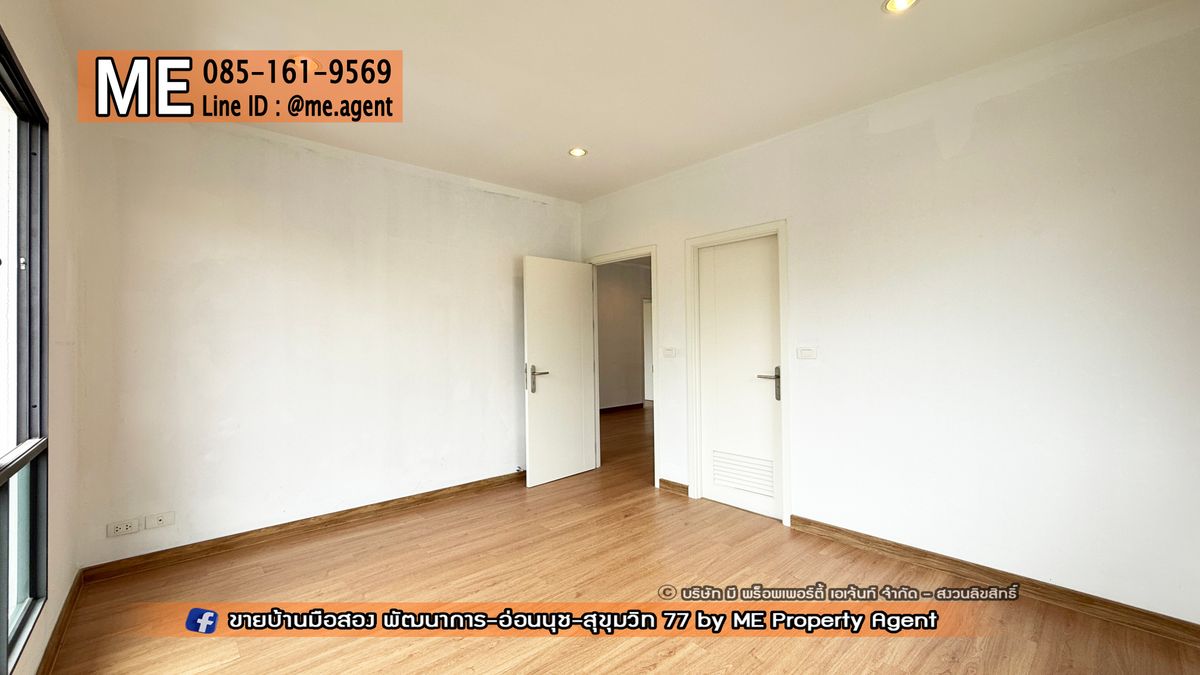 ขายบ้านพัฒนาการ ศรีนครินทร์ : 𝐍𝐄𝐖! 𝐅𝐨𝐫 𝐒𝐚𝐥𝐞 Single House THE PALM Patthanakarn 38, new project, peaceful, prime location, On Nut - Sukhumvit, call 085-161-9569 (BI11-83)