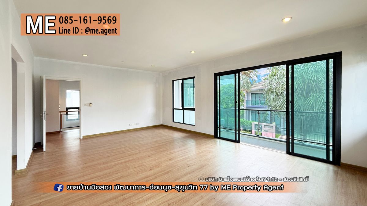 ขายบ้านพัฒนาการ ศรีนครินทร์ : 𝐍𝐄𝐖! 𝐅𝐨𝐫 𝐒𝐚𝐥𝐞 Single House THE PALM Patthanakarn 38, new project, peaceful, prime location, On Nut - Sukhumvit, call 085-161-9569 (BI11-83)