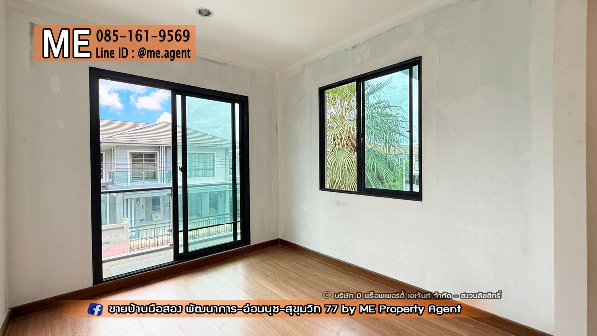 ขายบ้านพัฒนาการ ศรีนครินทร์ : 𝐍𝐄𝐖! 𝐅𝐨𝐫 𝐒𝐚𝐥𝐞 Single House THE PALM Patthanakarn 38, new project, peaceful, prime location, On Nut - Sukhumvit, call 085-161-9569 (BI11-83)