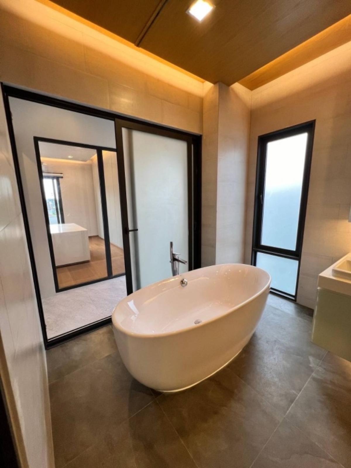 For SaleHouseBang Sue, Wong Sawang, Tao Pun : 📢👇For sale, 3-story detached house, newly built, with swimming pool and EV charger.