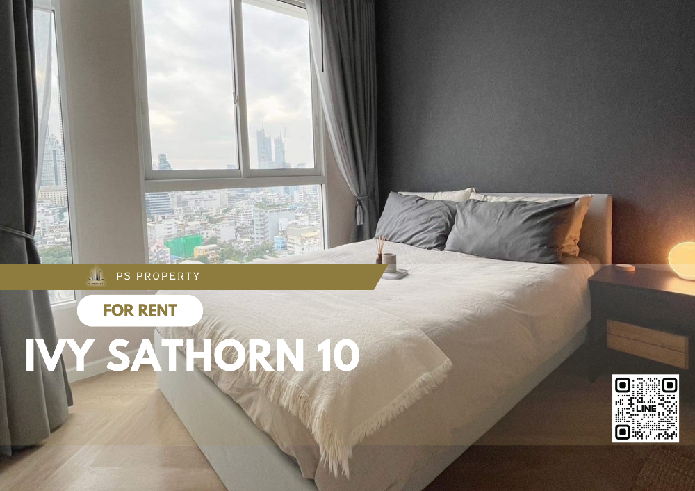 ให้เช่าคอนโดสาทร นราธิวาส : ให้เช่า ✨ Ivy Sathorn 10 ✨ เฟอร์นิเจอร์และเครื่องใช้ไฟฟ้าครบ ห้องรีโนเวทใหม่ทั้งห้อง แต่งครบพร้อมเข้าอยู่