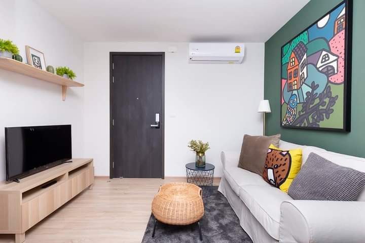 ขายคอนโดพระราม 9 เพชรบุรีตัดใหม่ RCA : S-TBGR172 ขาย คอนโด เดอะเบส การ์เด้น พระราม9 ชั้น23 วิวเมือง 31ตรม. 1นอน 1น้ำ 3.4ล้าน064-959-8900