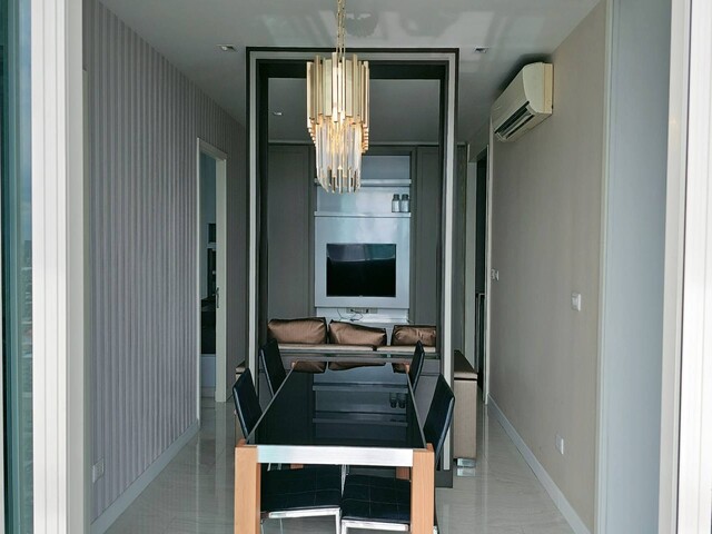 For SaleCondoRama9, Petchburi, RCA : Condo for sale, Aspace ID Asoke-Ratchada, size 68.89 sq m, 22nd floor, near the subway (MRT) Rama 9 Station and Central Rama 9 Fortune, Din Daeng District, Bangkok.