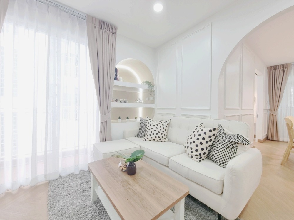 For SaleCondoBang Sue, Wong Sawang, Tao Pun : Condo, 2 bedrooms, 2 bathrooms, homey feel, very homey, a little over two million, big, fully furnished, fully furnished.
