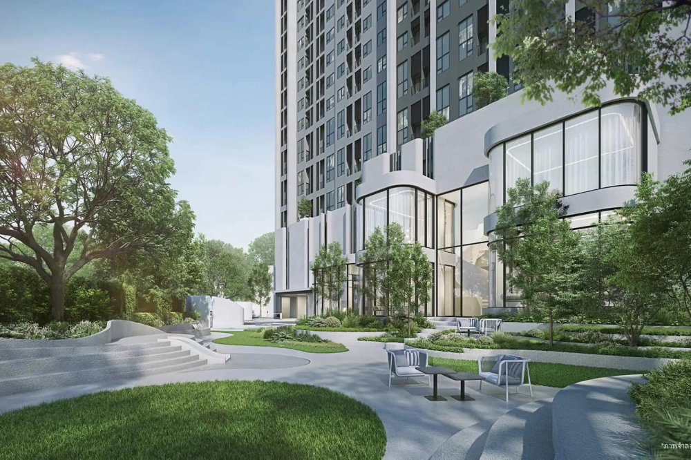 For SaleCondoKasetsart, Ratchayothin : 🔥SOLD OUT🔥 KOBE KASET-SUPPORT 0 meters BTS Bang Bua, next to Sripatum University, 1 bedroom, very large room, 4.7 meters high ceiling, comfortable to live in. This house is very good for rent, starting at 4.19 Million*📱061-4500944