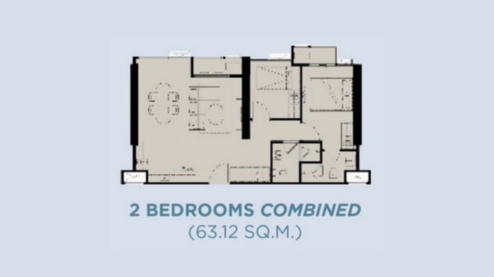 For SaleCondoWongwianyai, Charoennakor : 🔥SOLD🔥Down payment for Sale 𝐑𝐞𝐟𝐞𝐫𝐞𝐧𝐜𝐞 𝐒𝐚𝐭𝐡𝐨𝐫𝐧-𝐖𝐨𝐧𝐠𝐰𝐢𝐚𝐧𝐲𝐚𝐢, new room, first hand, new condo near the BTS, fully furnished, ready to move in, 2 bedrooms, 2 bathrooms, 𝟔𝟒.𝟔𝟓 sq m., starting at 𝟗.𝟗 million baht*📱𝟎𝟔𝟏-