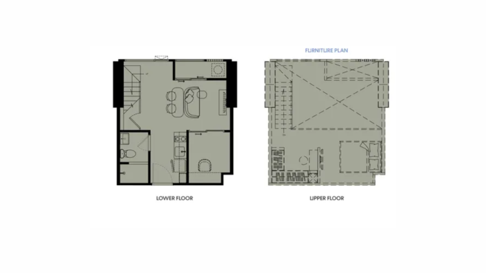 For SaleCondoKasetsart, Ratchayothin : 🔥SOLD OUT🔥 KOBE KASET-SUPPORT 0 meters BTS Bang Bua, next to Sripatum University, 1 bedroom, very large room, 4.7 meters high ceiling, comfortable to live in. This house is very good for rent, starting at 4.19 Million*📱061-4500944