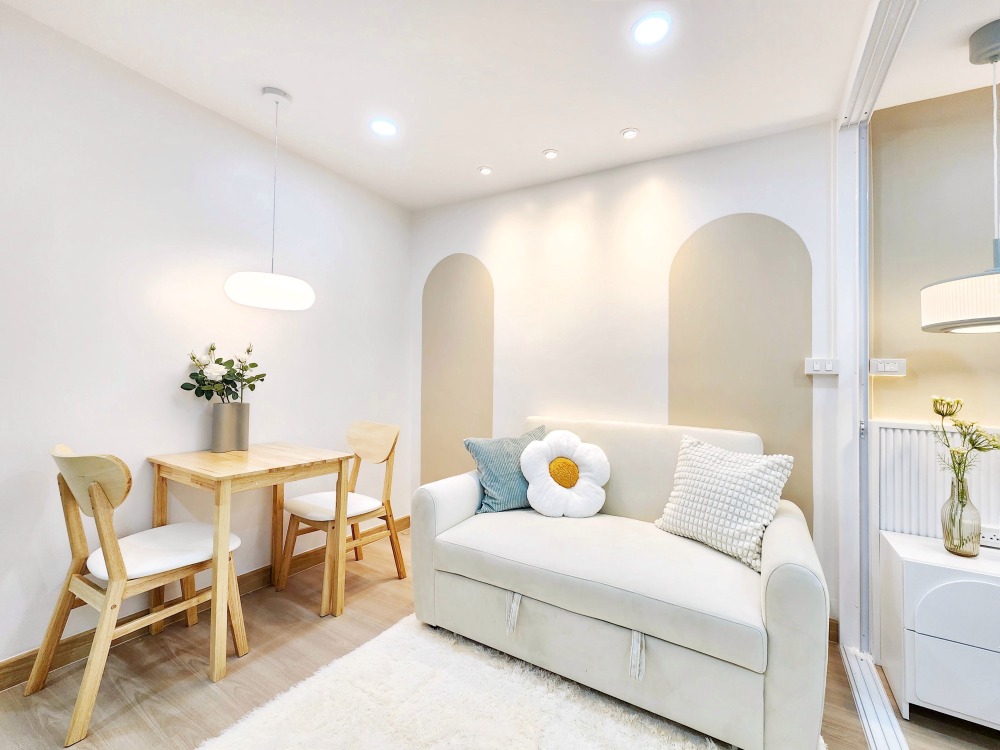 ขายคอนโดบางซื่อ วงศ์สว่าง เตาปูน : คอนโดล้านนิด ๆ จัดใหญ่ จัดเต็ม เฟอร์นิเจอร์ ล้านนิด ๆ ขนาด 31 ตร.ม. ผ่อน 4,xxxบาท