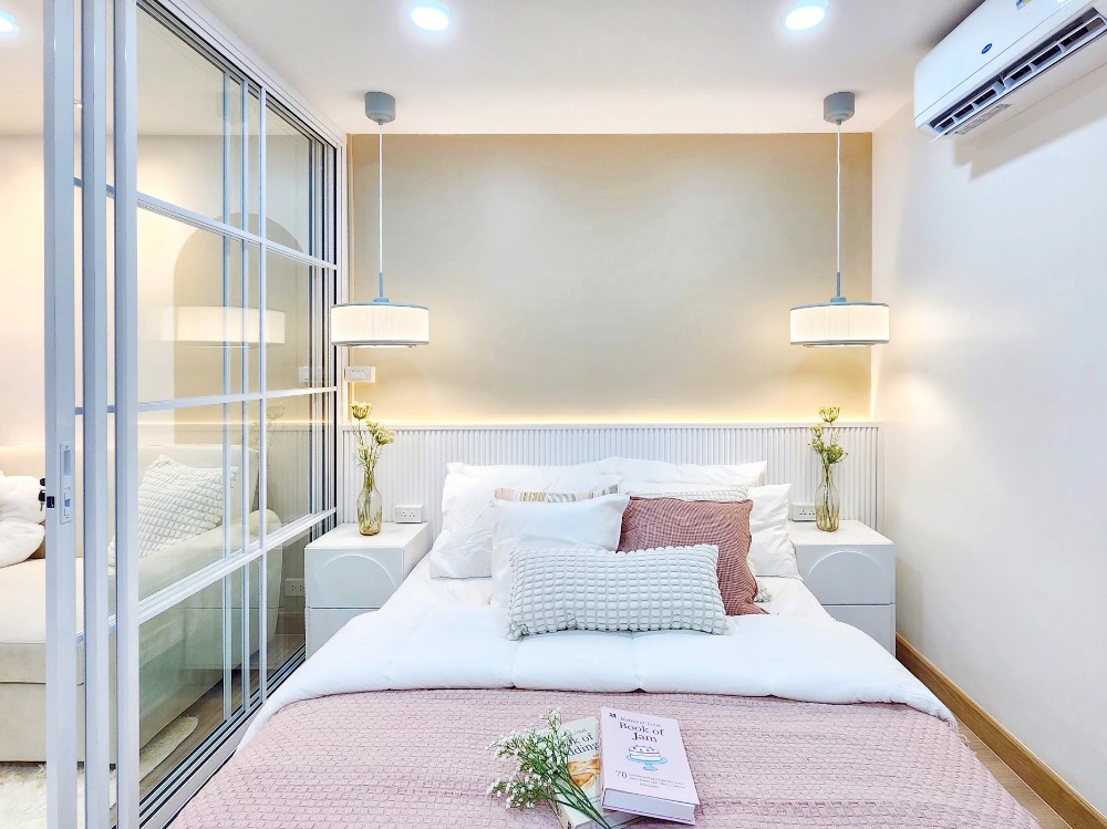 ขายคอนโดบางซื่อ วงศ์สว่าง เตาปูน : คอนโดล้านนิด ๆ จัดใหญ่ จัดเต็ม เฟอร์นิเจอร์ ล้านนิด ๆ ขนาด 31 ตร.ม. ผ่อน 4,xxxบาท