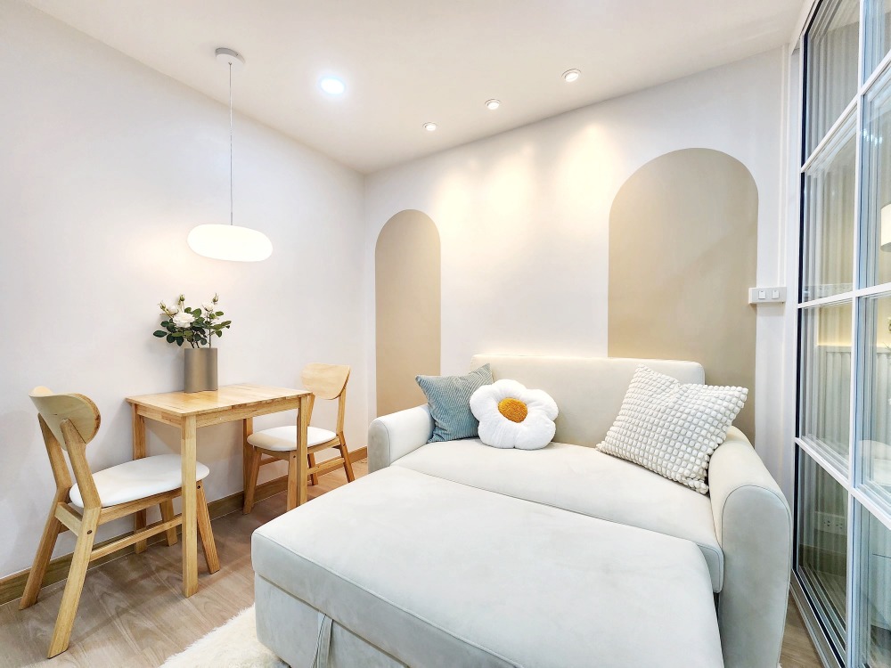 ขายคอนโดบางซื่อ วงศ์สว่าง เตาปูน : คอนโดล้านนิด ๆ จัดใหญ่ จัดเต็ม เฟอร์นิเจอร์ ล้านนิด ๆ ขนาด 31 ตร.ม. ผ่อน 4,xxxบาท