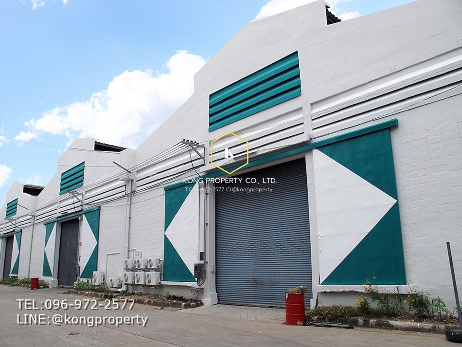 For RentWarehouseLadkrabang, Suwannaphum Airport : Warehouse for rent, Chaloem Phrakiat Rama 9, Prawet, Bangkok, area 700 - 1500 sq m.