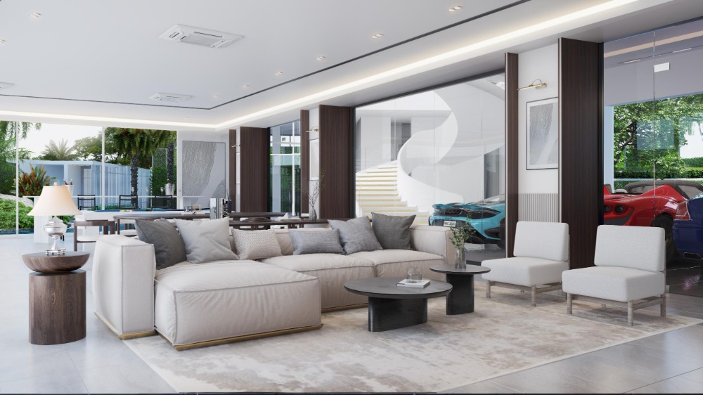 For SaleHousePattaya, Bangsaen, Chonburi : Single house Asongkhai / 5 bedrooms (for sale), Asongkhai / Detached House 5 Bedrooms (FOR SALE) PALM782