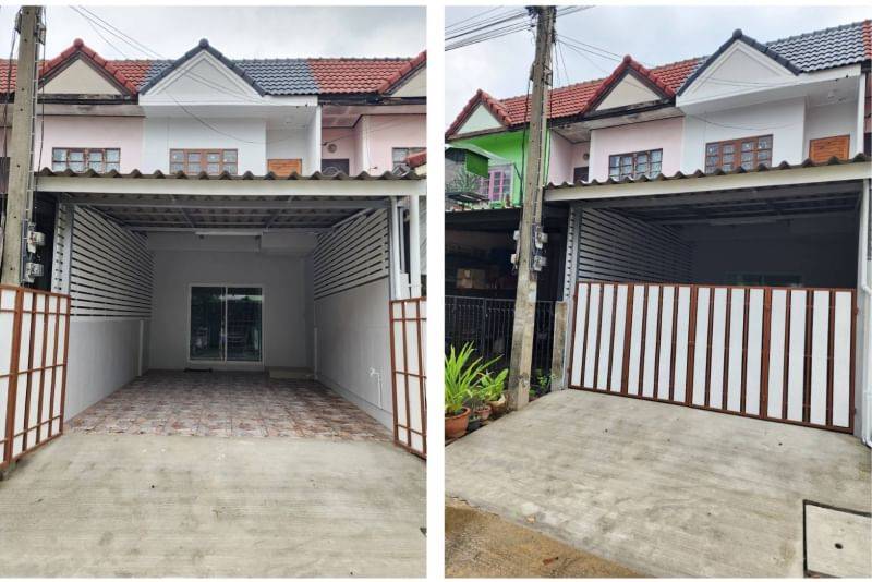 For SaleTownhomeMahachai Samut Sakhon : 2-story townhouse, Fa Sai Village, Krathum Baen, newly renovated, near 7-11.