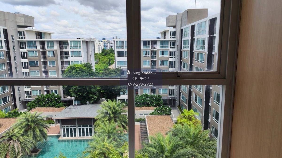 ให้เช่าคอนโดพัฒนาการ ศรีนครินทร์ : 🚩New 1 น 1  น้ำ #วิทยาดุสิต อิลีเม้นท์ ศรีนครินทร์ ตึก 2 ชั้น 7 วิวสระว่ายน้ำ ขนาดประมาณ 37 ตร.ม.   ห้องสวยอยู่สบาย เฟอร์ครบ เครื่องใช้ไฟฟ้าครบ พร้อมเครื่องซักผ้า ป้าแหม่ม  Tel/Line :  0992982923 