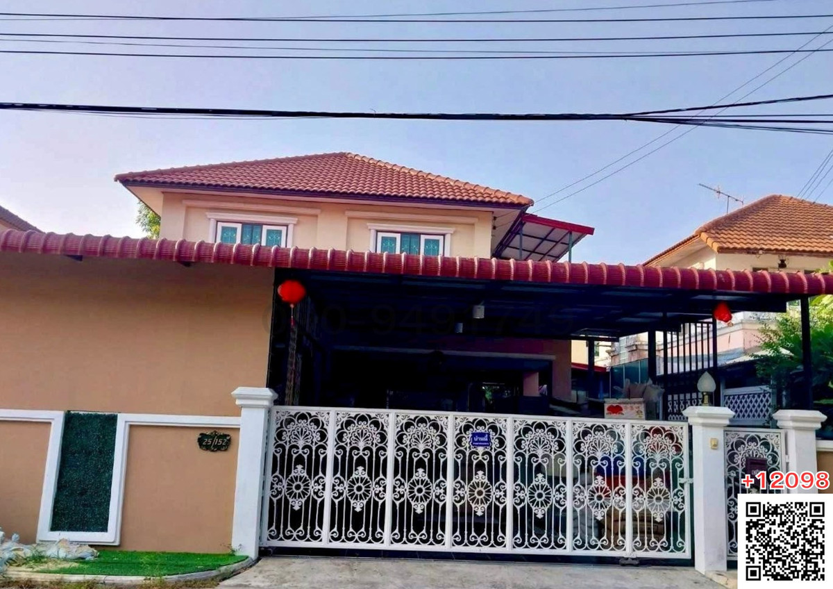 ให้เช่าบ้านนวมินทร์ รามอินทรา : เช่า บ้านเดี่ยว 2 ชั้น หมู่บ้านเคซี พาร์ควิลล์3