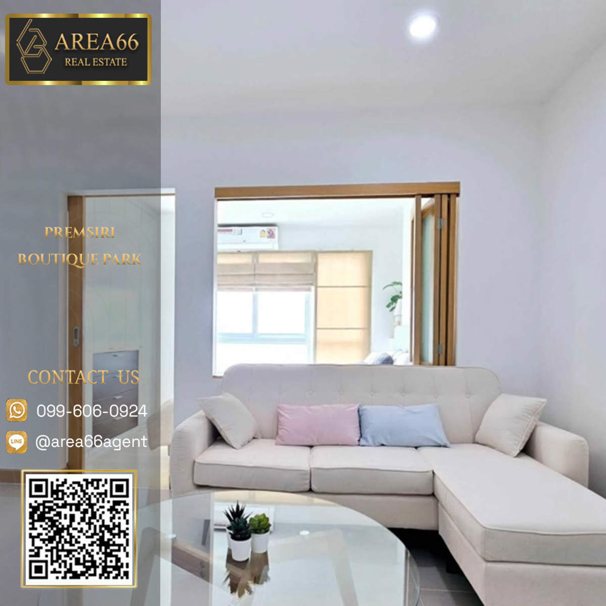 For SaleCondoKaset Nawamin,Ladplakao : 🔥For sale Premsiri Boutique park condo