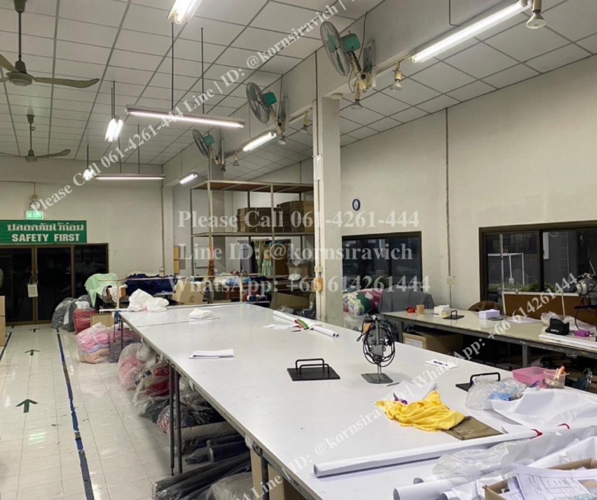 ขายโรงงานอ่อนนุช อุดมสุข : ขายโรงงานเสื้อผ้า มีใบอนุญาตโรงงานจำพวก 2 (รง.2) ซอย อ่อนนุช 51, ใกล้ รถไฟฟ้า BTS สายสีเหลือง สถานี ศรีนุช 800 เมตร