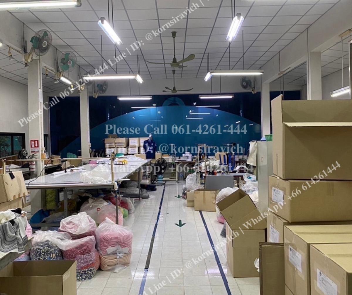 ขายโรงงานอ่อนนุช อุดมสุข : ขายโรงงานเสื้อผ้า มีใบอนุญาตโรงงานจำพวก 2 (รง.2) ซอย อ่อนนุช 51, ใกล้ รถไฟฟ้า BTS สายสีเหลือง สถานี ศรีนุช 800 เมตร
