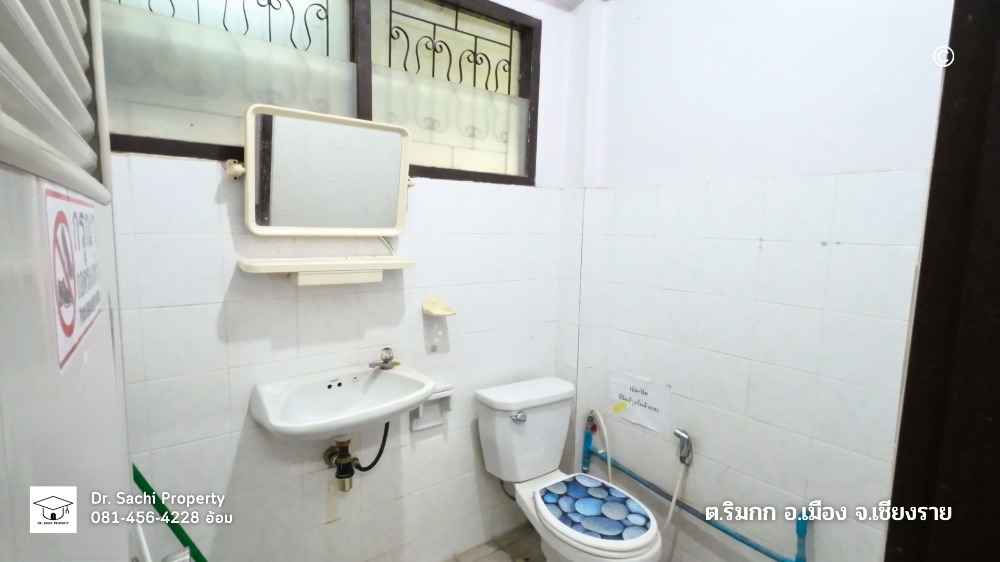 ขายอาคารพาณิชย์เชียงราย : อาคารพาณิชย์ หน้าวัดร่องเสือเต้น ทำเลดี ติดถนนแม่กก